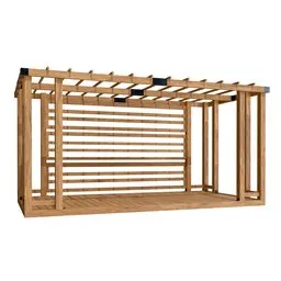 Wooden gazebo