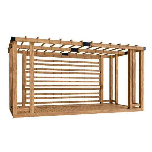 Wooden gazebo