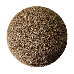 High-quality PBR landscaping wood chips texture for 3D rendering in Blender and other software.