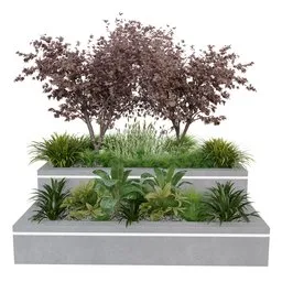 Modern Landscape Planter