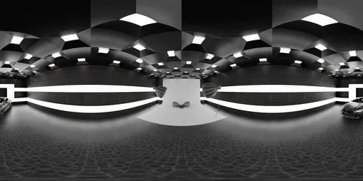 Dark Showroom Studio Lighting HDRI
