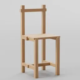 Craftsman Joinery Wooden Dining Chair
