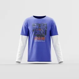 "Rock & Roll Forever" Layered T-Shirt