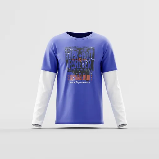 "Rock & Roll Forever" Layered T-Shirt