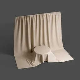 Cloth Background Studio Cylinder