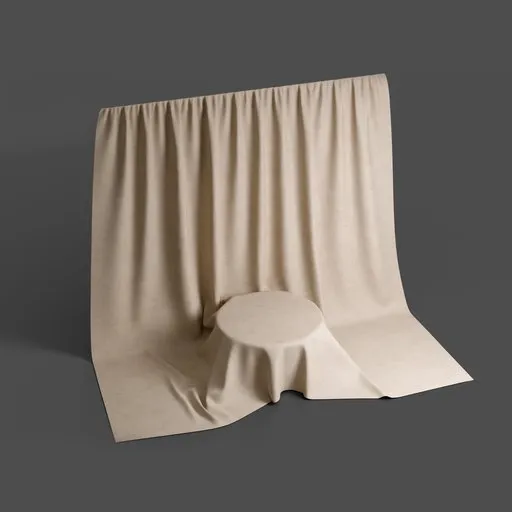 Cloth Background Studio Cylinder