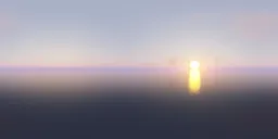 Soft Pastel Sunset Ocean