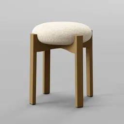 Pioneer Barstool H46 Light Oak