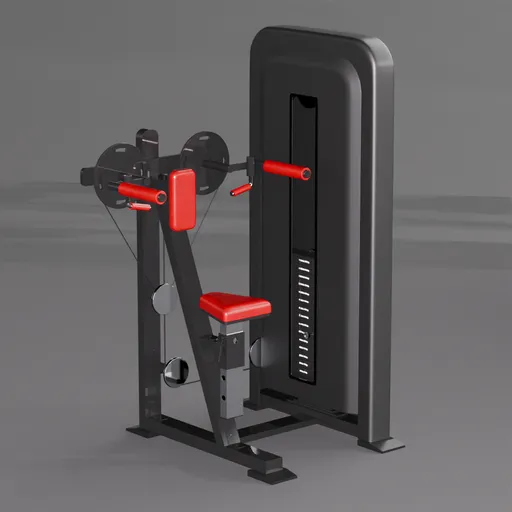 Seated Lateral Raise Machine