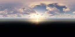 Sunset dusk pure sky