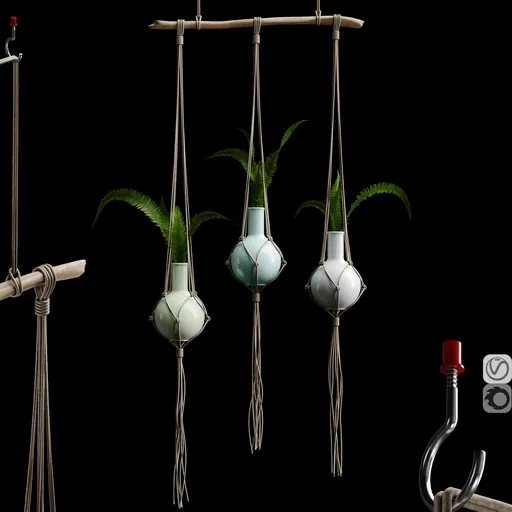 Hanging Plant Trio DIY