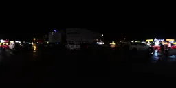 Night Market After Rain