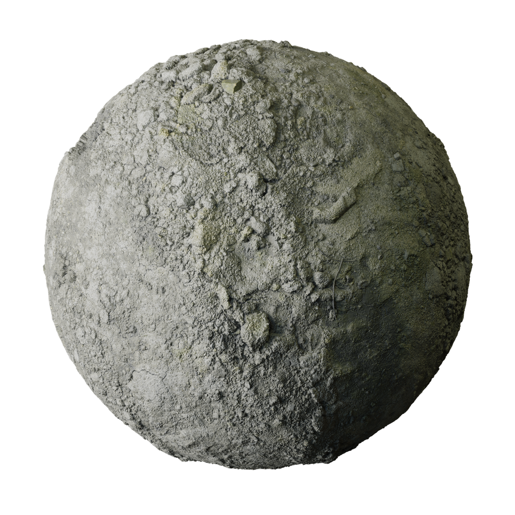 Gray Excavated Soil with Stones | FREE soil materials | Blendkit