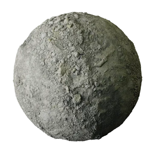 Gray Excavated Soil with Stones | FREE soil materials | Blendkit