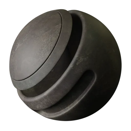 High-quality anthracite ceramic material for 3D kitchen renders, with realistic textures and depth, ideal for Blender PBR applications.