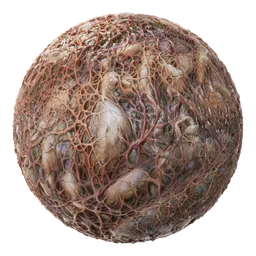 Highly detailed PBR Alien Planet Surface texture for 3D modeling and Blender artists.