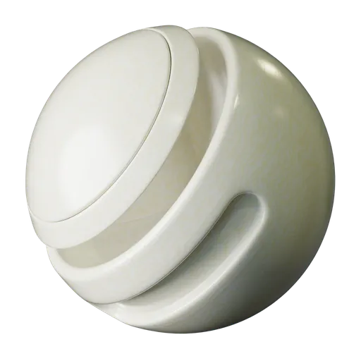 White Wavy Ceramic