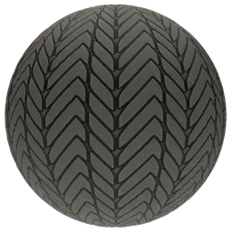 Chevron Tire Tread