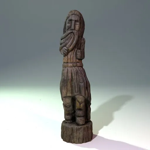 Wooden Figure photogrammetry