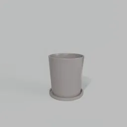 Plant Pit and Saucer