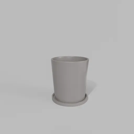 Plant Pit and Saucer