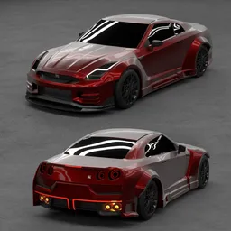 Nissan GT-R R35 Wide Body