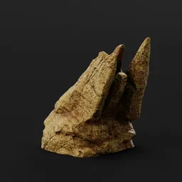 Rock - Mountain Sharp Sandstone