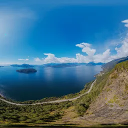 Aerial Mountains and Coast 17k