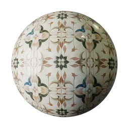 Vintage Azulejo Floral Tiles