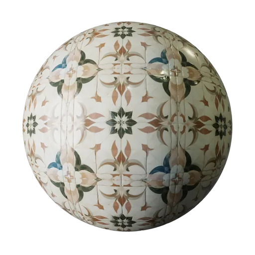 Vintage Azulejo Floral Tiles