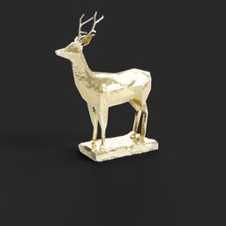 Minimalist Deer Figurine