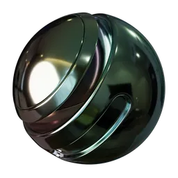 Procedural rainbow glass