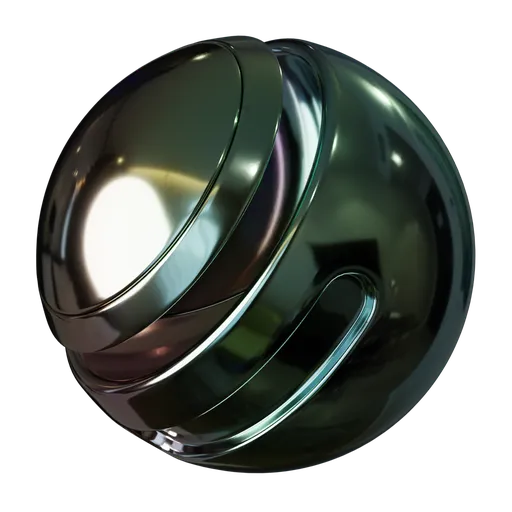 Procedural rainbow glass
