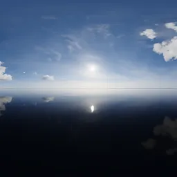 Cloudy Sunny Realistic Sky