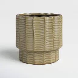 Cypress Ceramic Cachepot