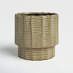 Cypress Ceramic Cachepot