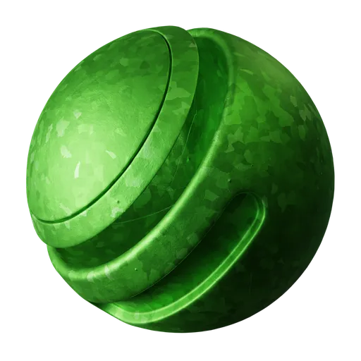 Green Aged Metal
