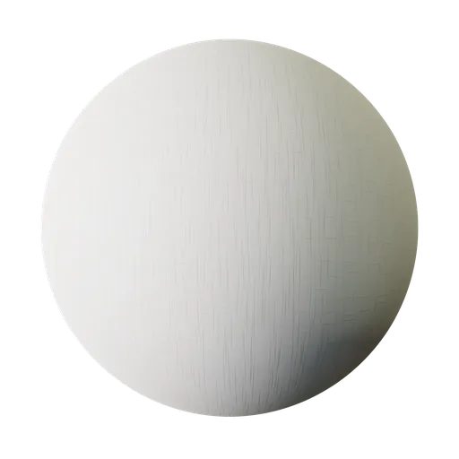 White plaster PBR material with subtle line texture for 3D Blender projects.