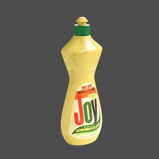 Vintage Dishwashing Liquid Bottle