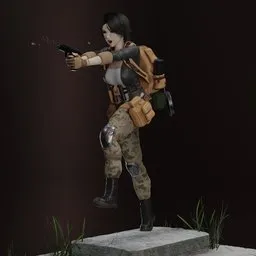 Survivor Female Character