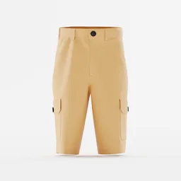 Men Cotton Cargo Short Pants
