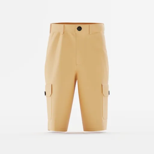 Men Cotton Cargo Short Pants