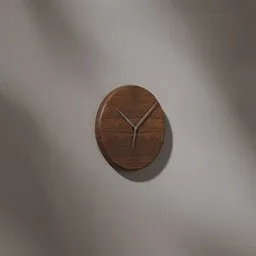 Wooden Wall Clock Minimalist