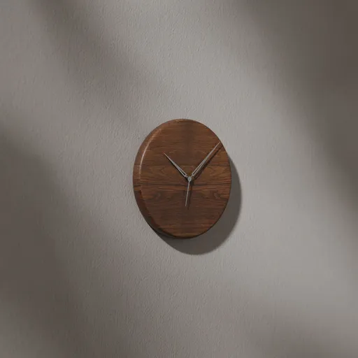 Wooden Wall Clock Minimalist