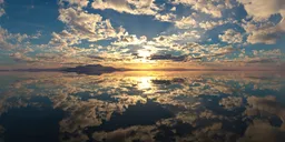 Dramatic Cloudy Sky Landscape