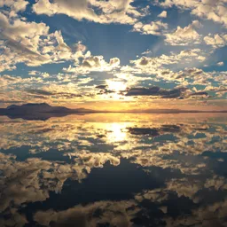 Dramatic Cloudy Sky Landscape