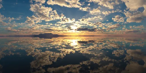 Dramatic Cloudy Sky Landscape