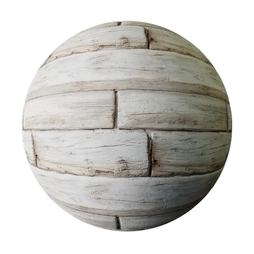 Weathered wooden beams