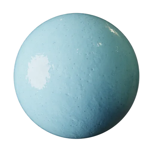 Sky Blue Glazed Ceramic