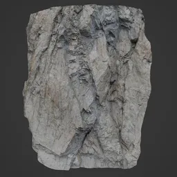 Rock Cliff Rugged Photoscan